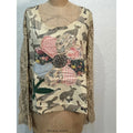 Flower Petal Patchwork Shirt
